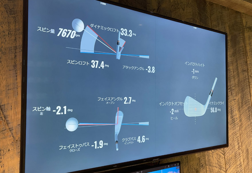 「Trackman4」完備のゴルフ練習場